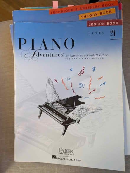Photo of free Piano Lesson Books, USED (Central Berkeley) #1