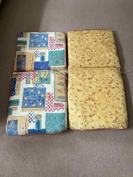 Photo of free Chair cushions (Radley Green) #1