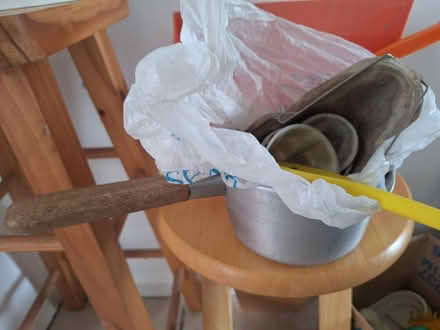 Photo of free Saucepan and moulds (GL51) #1