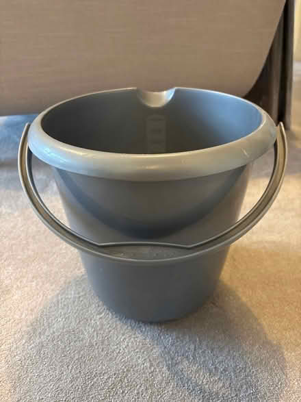Photo of free Grey 10 Litre bucket (Oxenholme LA9) #1