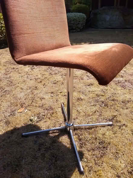 Photo of free Late 1970’s/early 1980’s Vintage Retro Chrome Swivel Chair (Hatfield Peverel CM3) #4