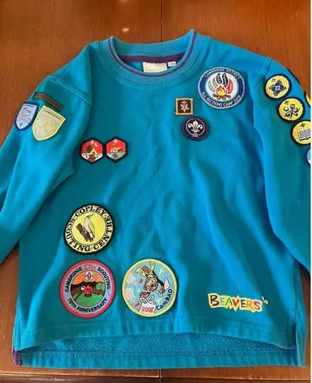 Photo of Beavers jumper for six year old (Polwarth EH11) #1