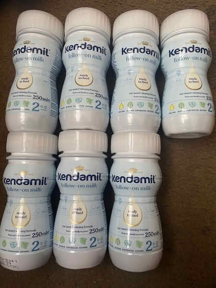 Photo of free 7 Kendamil Bottles (Alperton HA0) #1