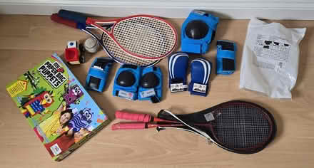 Photo of free Protective pads & Rackets for Kids (Clonee Dublin 15) #1