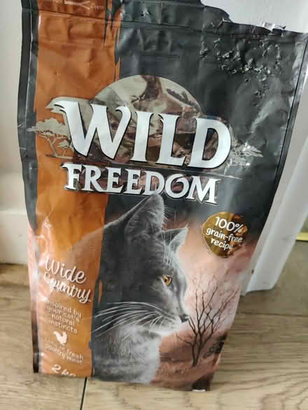 Photo of free Half bag dried cat food (Bingley BD16) #1