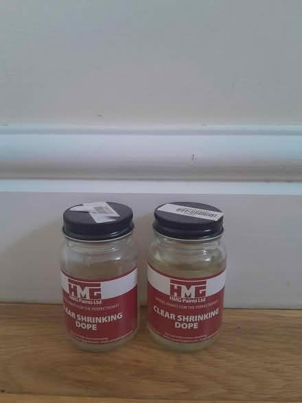 Photo of free Clear shrinking dope (Blackford Hill EH9) #1