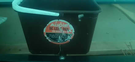 Photo of free Old brown bucket (KT16 chertsey) #2