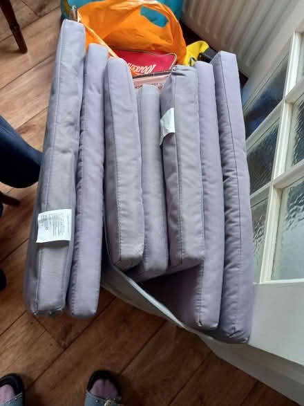 Photo of free Outdoor cushions (Downhead Park MK15) #1