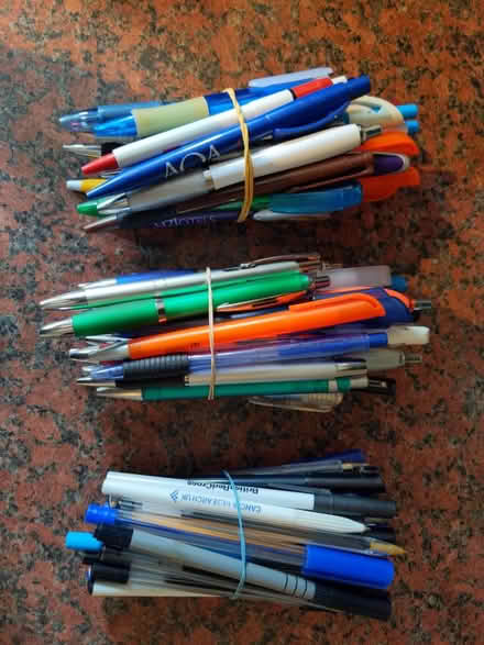 Photo of free Blue and black biros (Staplehurst TN12) #1