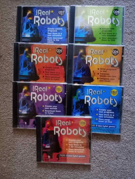 Photo of free Real Robots CDs x7 (Edgware HA89) #1