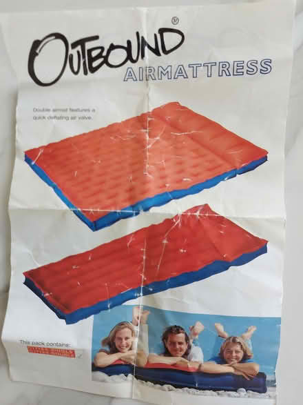 Photo of free Double Inflatable Mattress (Carreg y Groes LL28) #2