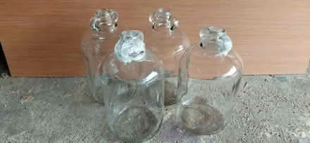 Photo of free 4 Glass Demijohns for Winemaking (Lordship Estate SG6) #1