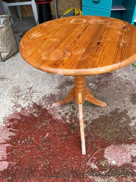 Photo of free Side table, wood (Winterbourne BS36) #2