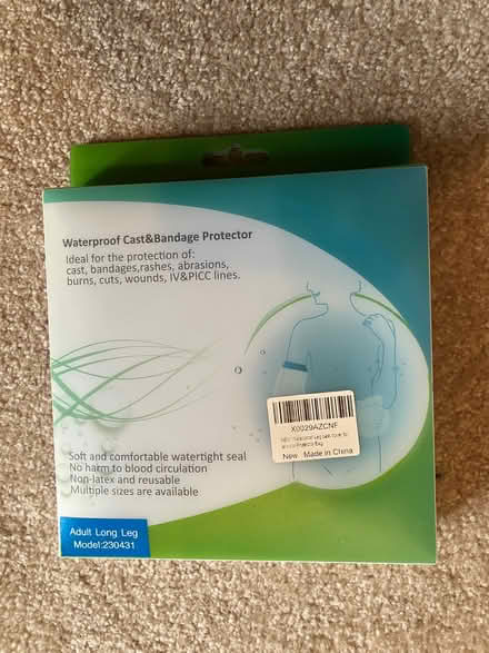 Photo of Waterproof Cast/Bandage Protector (Cambrian, San Jose) #1