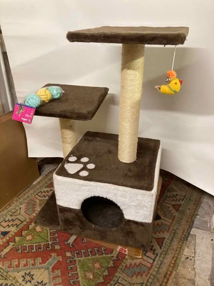 Photo of free Kitten / young cat play house/ station . (Rhayader LD6) #1