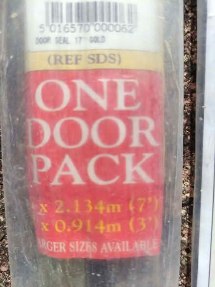 Photo of free Door draft excluders. (Catterlen CA11) #1