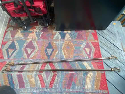 Photo of free Two curtain rods (Brightwood Park/Petworth DC) #1