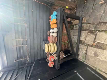 Photo of free Various weights from shed (Hove BN3) #2