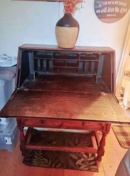 Photo of free Vintage writing bureau (Harlesden) #3