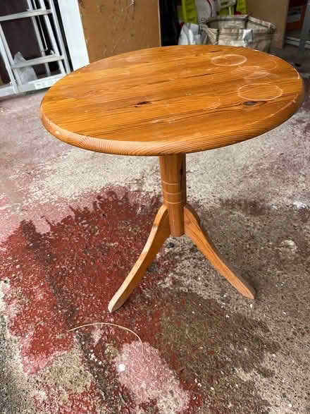 Photo of free Side table, wood (Winterbourne BS36) #1