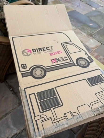 Photo of free Two Large Strong Cardboard Boxes (Weston-super-Mare BS23) #1