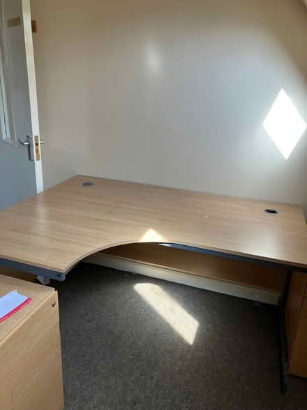 Photo of free Office desk only (Willington MK44) #1