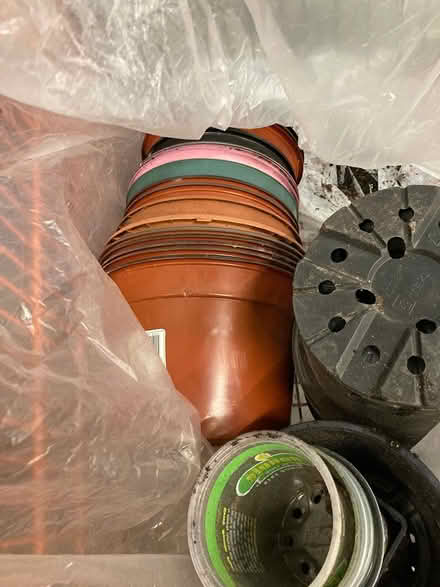 Photo of free Plastic flower pots (10470 Woodlawn) #2