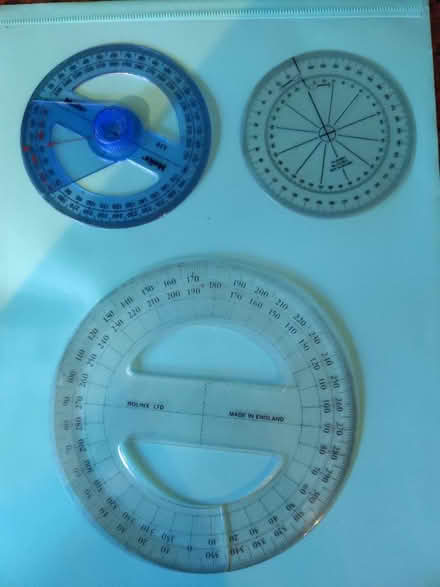 Photo of free Set squares and protractors (Staplehurst TN12) #2