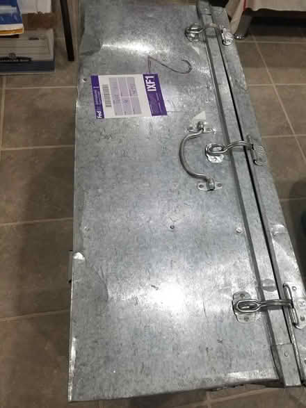 Photo of free Large Aluminium Trunk (Britannia Rd and Creditview Rd) #2
