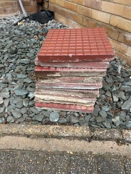 Photo of free 8 terracotta tiles (Chiswell Green) #2