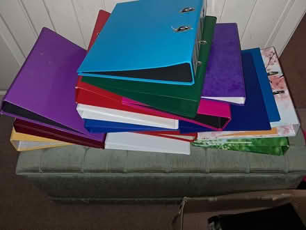 Photo of free Lever arch files (Watton at Stone SG14) #2