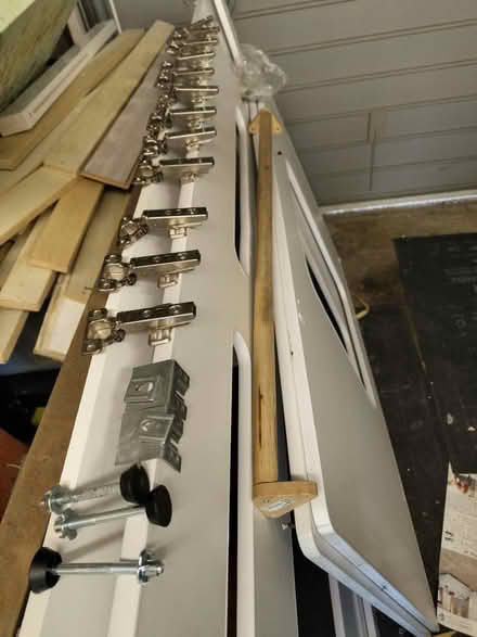 Photo of free Ikea hinges and 100 cm cothing rail (Carpender Park WD19) #1