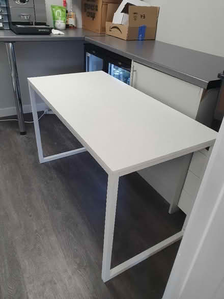Photo of free White Sturdy table (New Town EH2) #1