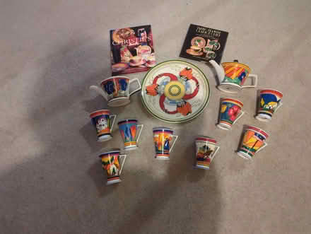 Photo of free Clarice cliff replica pottery (Stretford) #1