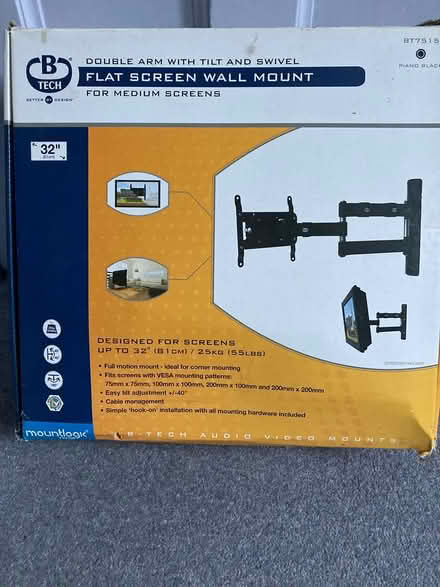 Photo of free Flat screen Tv wall bracket (Skipton BD23) #1