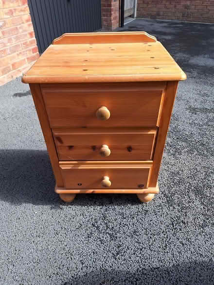 Photo of free Pine bedside cabinet (SN15) #1