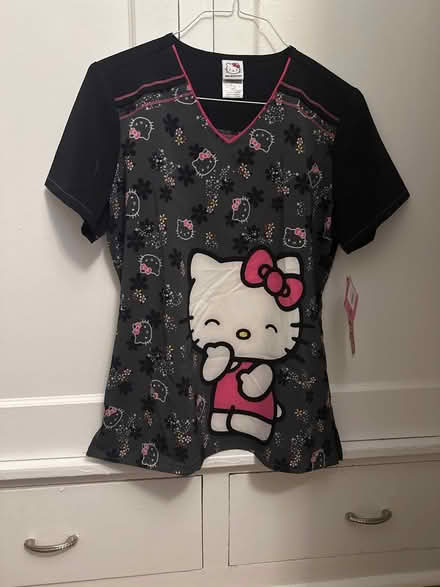 Photo of free Hello Kitty Scrub top - size M (Rogers Park) #1