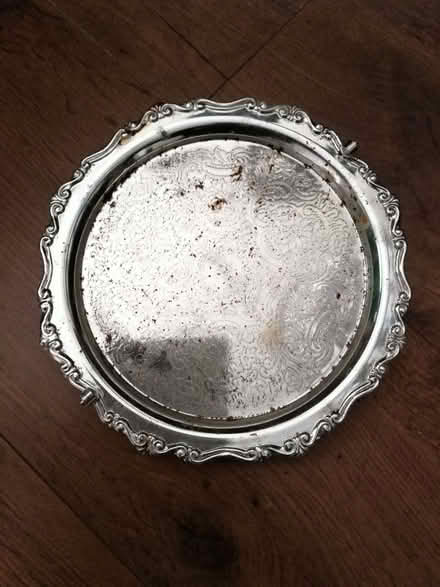 Photo of free Silver plated shallow dish (Ashburton CR0) #1