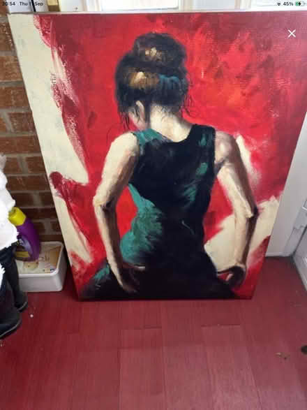 Photo of free Wall canvas (Kedleston Road DE1) #1