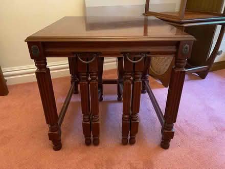 Photo of free Nest of side table with Globe (Shankill) #1