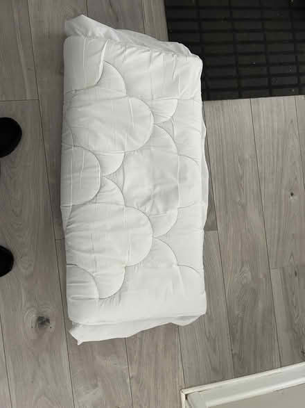 Photo of free IKEA single mattress and bedding/ topper (Swanwick DE55) #3