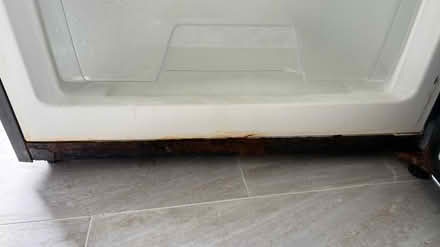 Photo of free Indesit Fridge Freezer Black used (HA9 Wembley park) #3