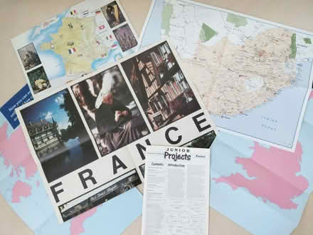 Photo of free MAPS/FRANCE Resources 7-13yrs (New Ferry CH62) #1