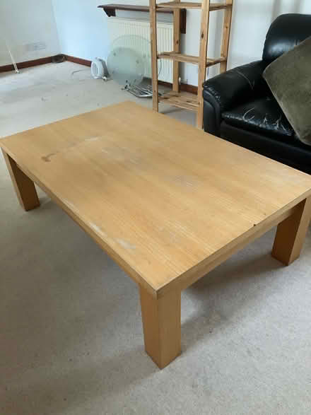Photo of free Large coffee table (Oulton, Lowestoft NR32) #2