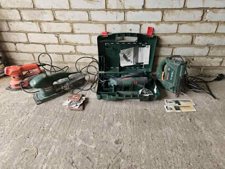 Photo of free Used Power Sanders and Jigsaw. GWO. (Bexhill TN39) #1