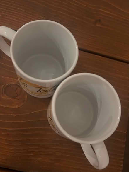 Photo of free 2 white mugs (KT4) #2