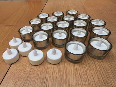 Photo of free Battery operated tea lights (Pooley Green TW20) #1