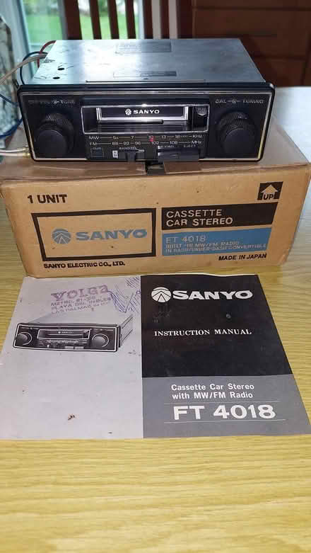 Photo of free Car radio / cassette player - 1970s (Raheny) #1
