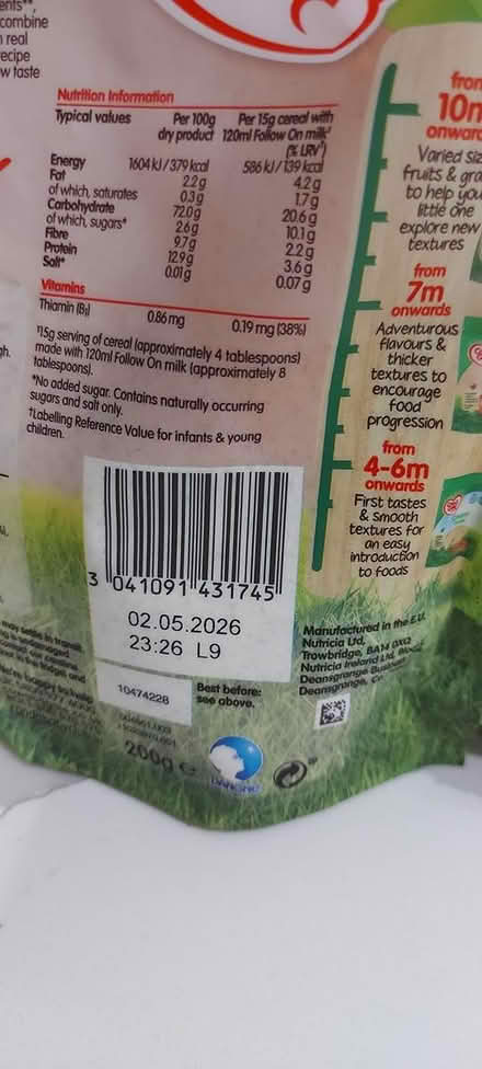 Photo of free Baby rice and porridge (Southwater) #1