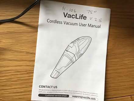 Photo of free Hand Held Hoover (CT14) #2